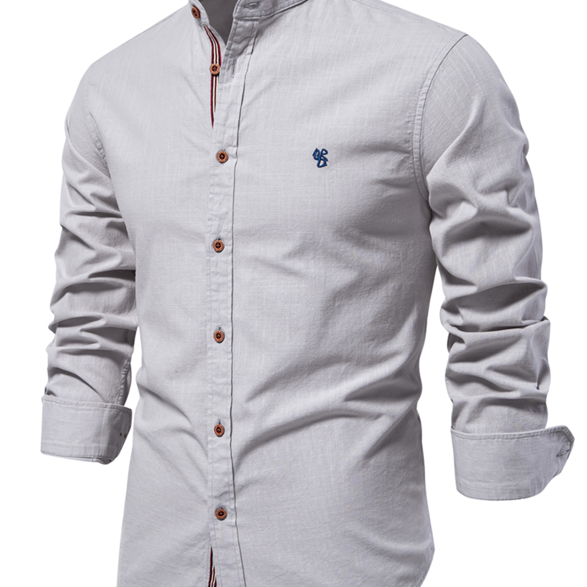 Herren Langarmshirt aus 100% Baumwolle
