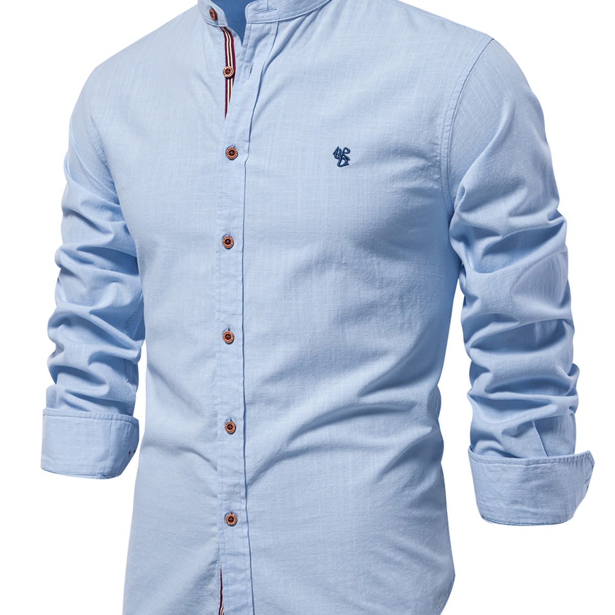 Herren Langarmshirt aus 100% Baumwolle
