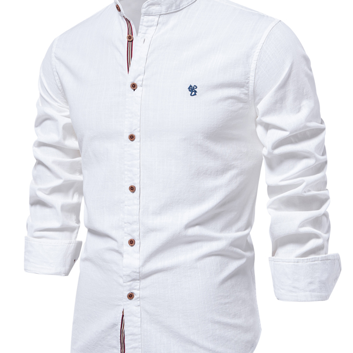 Herren Langarmshirt aus 100% Baumwolle