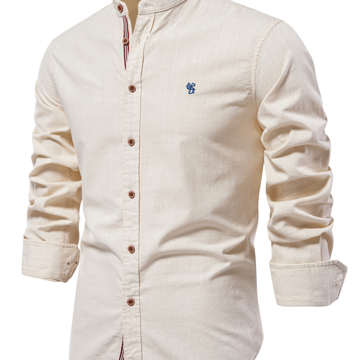 Herren Langarmshirt aus 100% Baumwolle