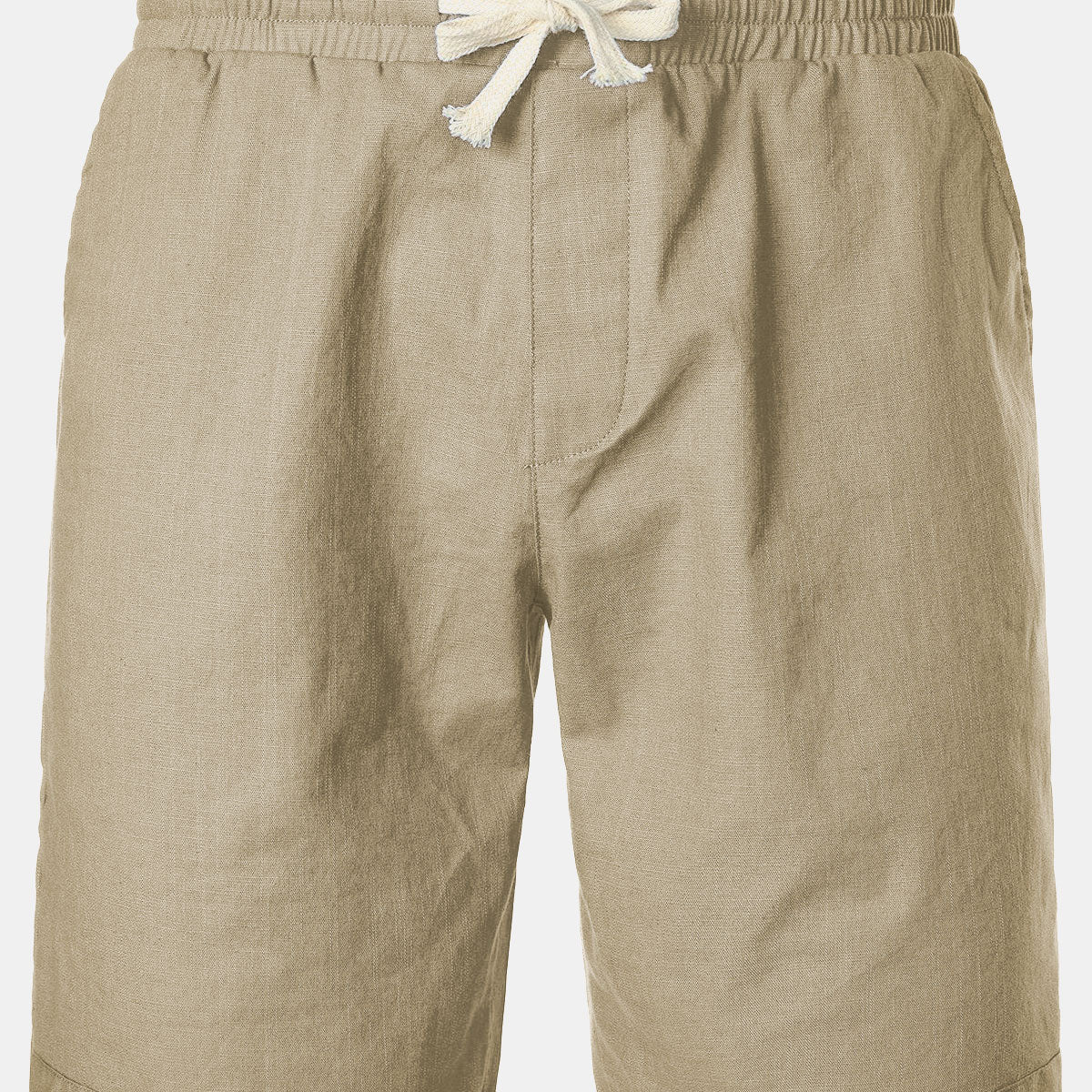 Herren Freizeit Shorts aus Leinen Baumwolle