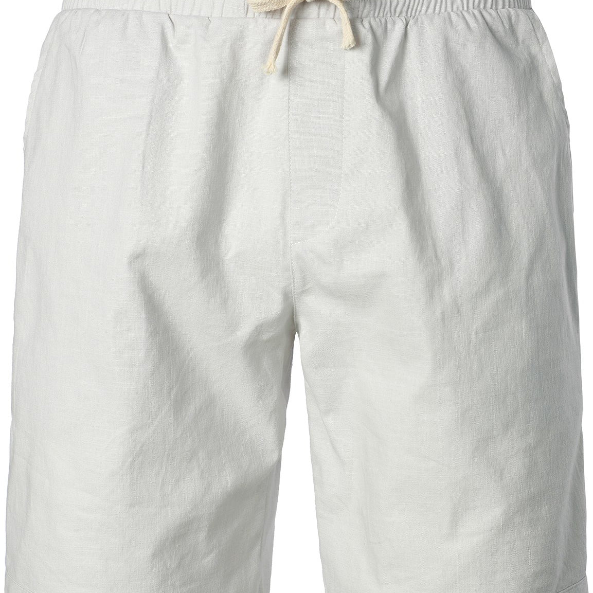 Herren Freizeit Shorts aus Leinen Baumwolle