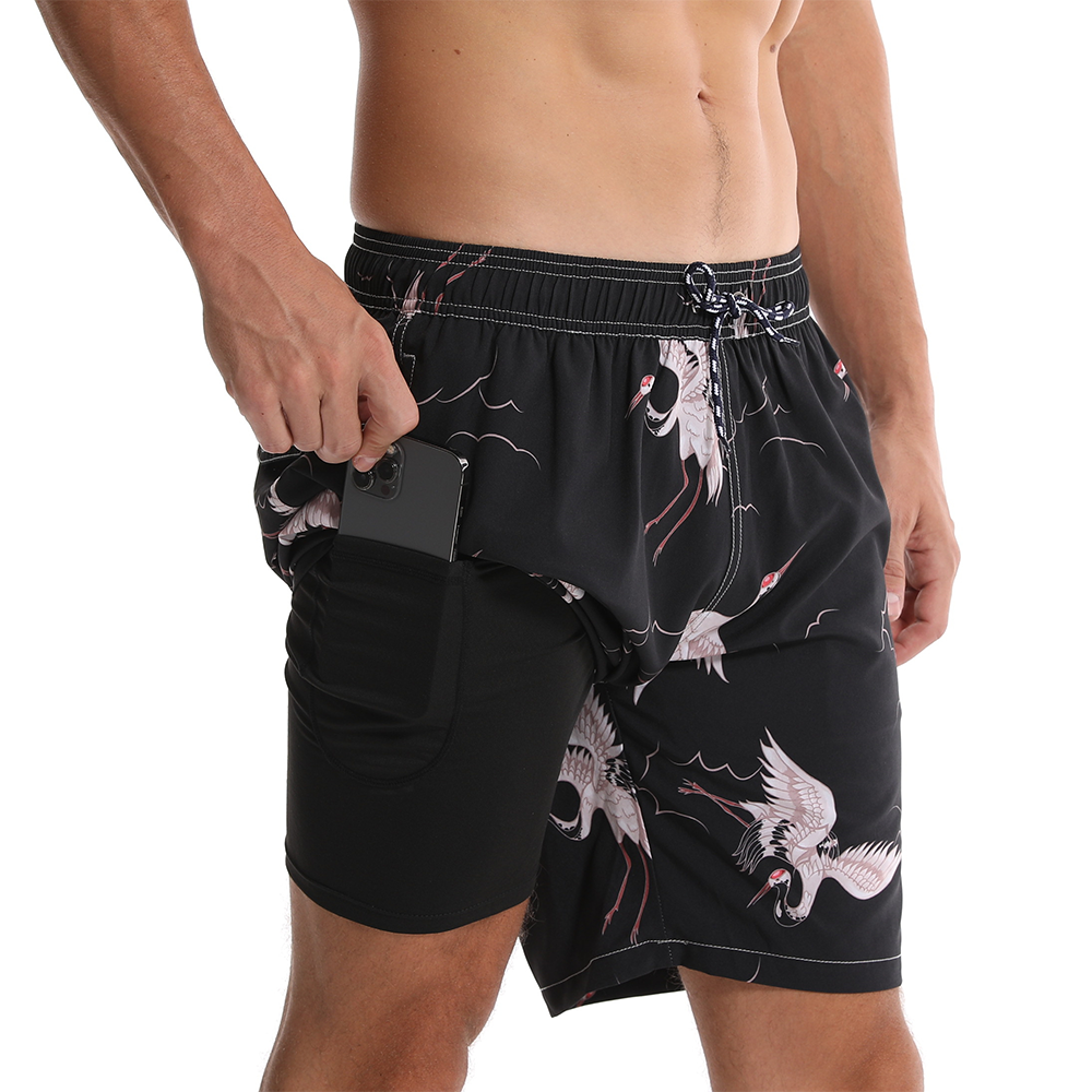 Herren Schnell trocknende Badeshorts