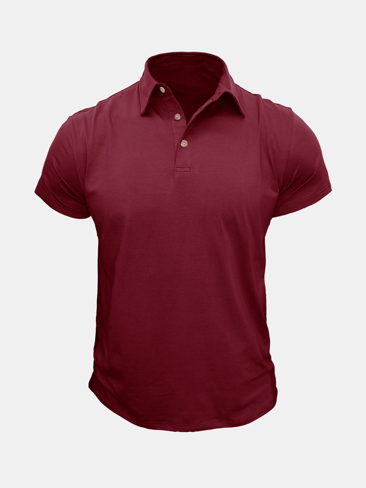 Herren Kurzärmeliges Poloshirt aus Baumwolle
