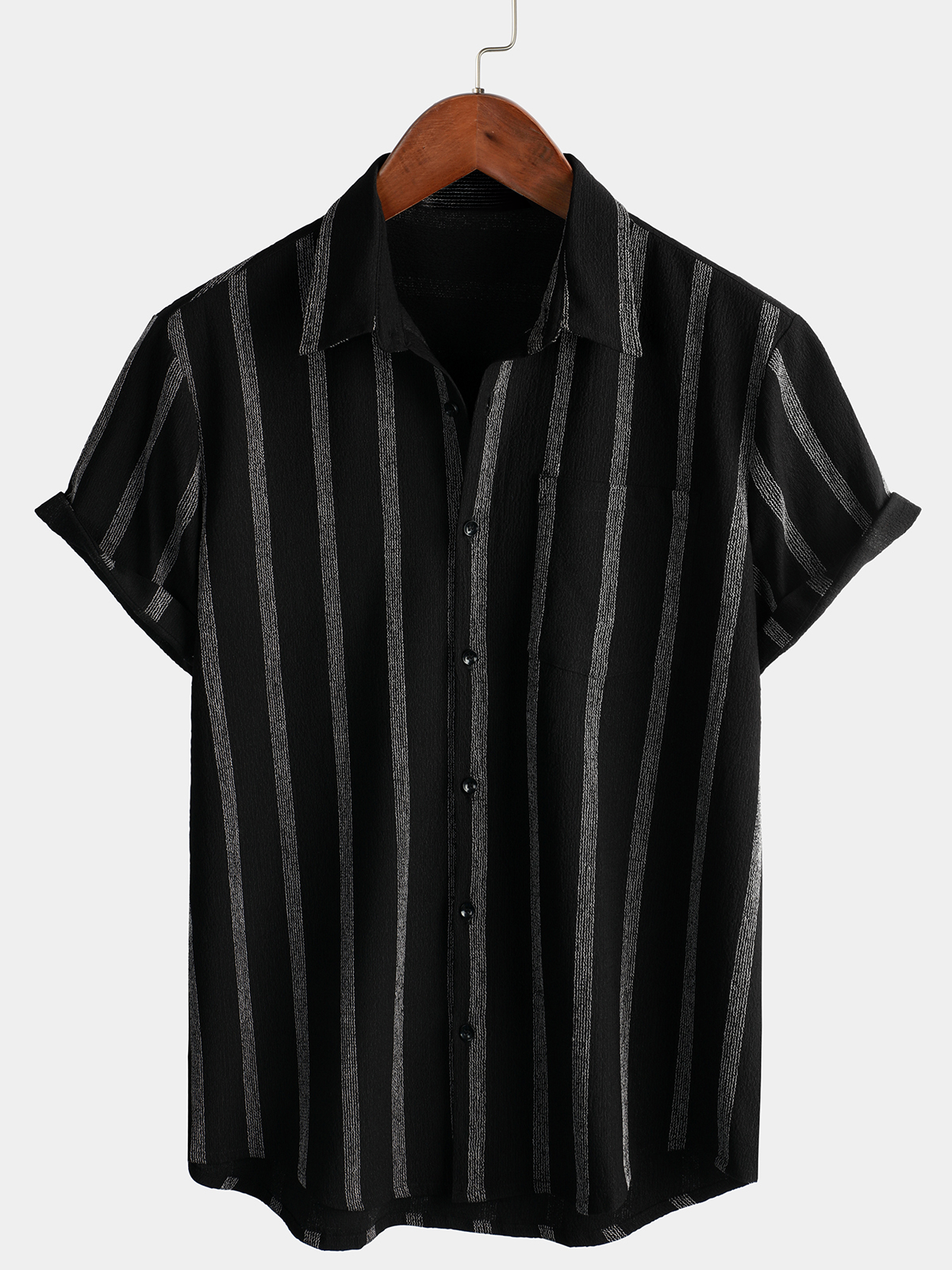 Herren Gestreiftes Hemd