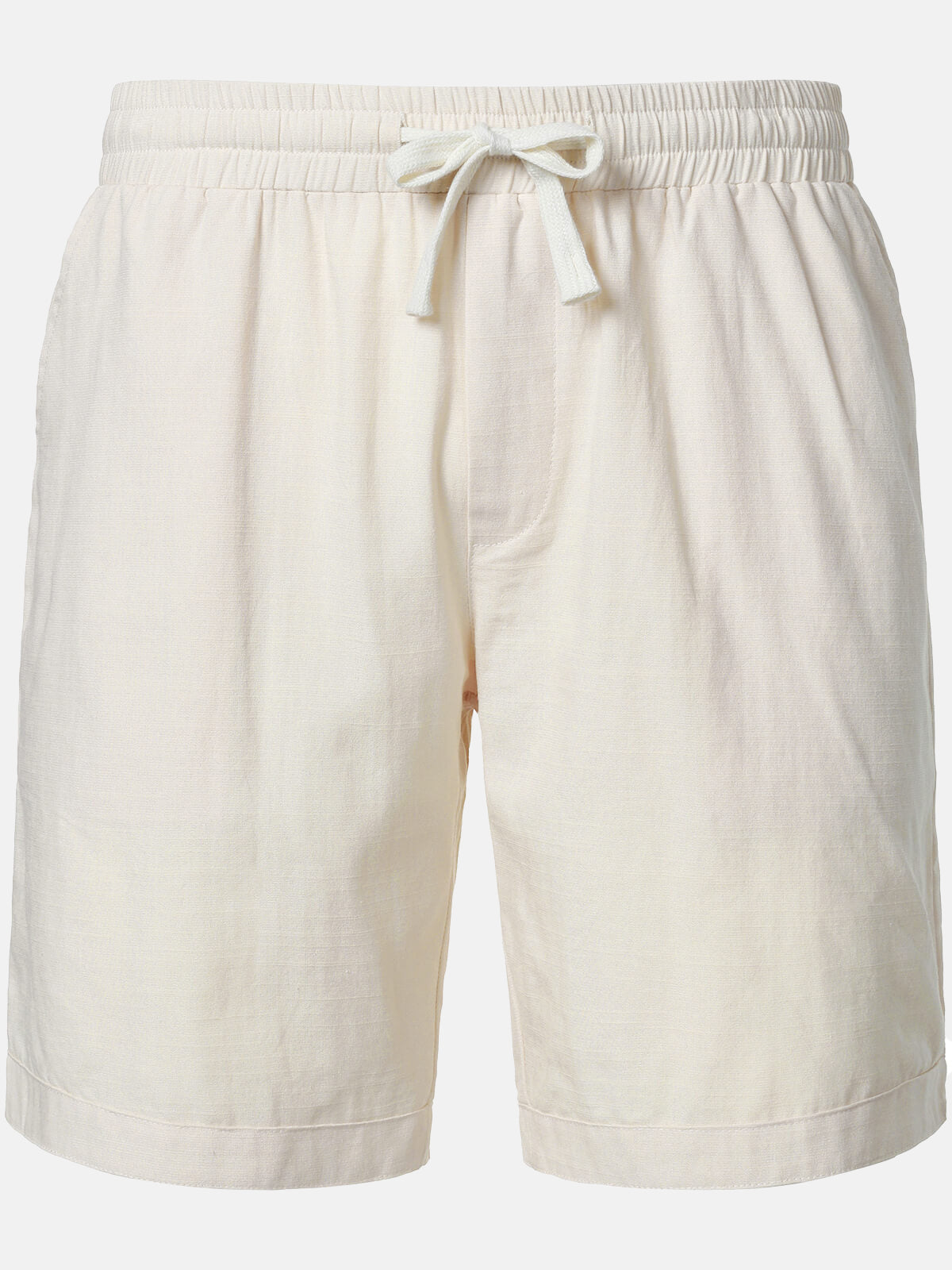 Herren Baumwolle Leinen Freizeit-Shorts
