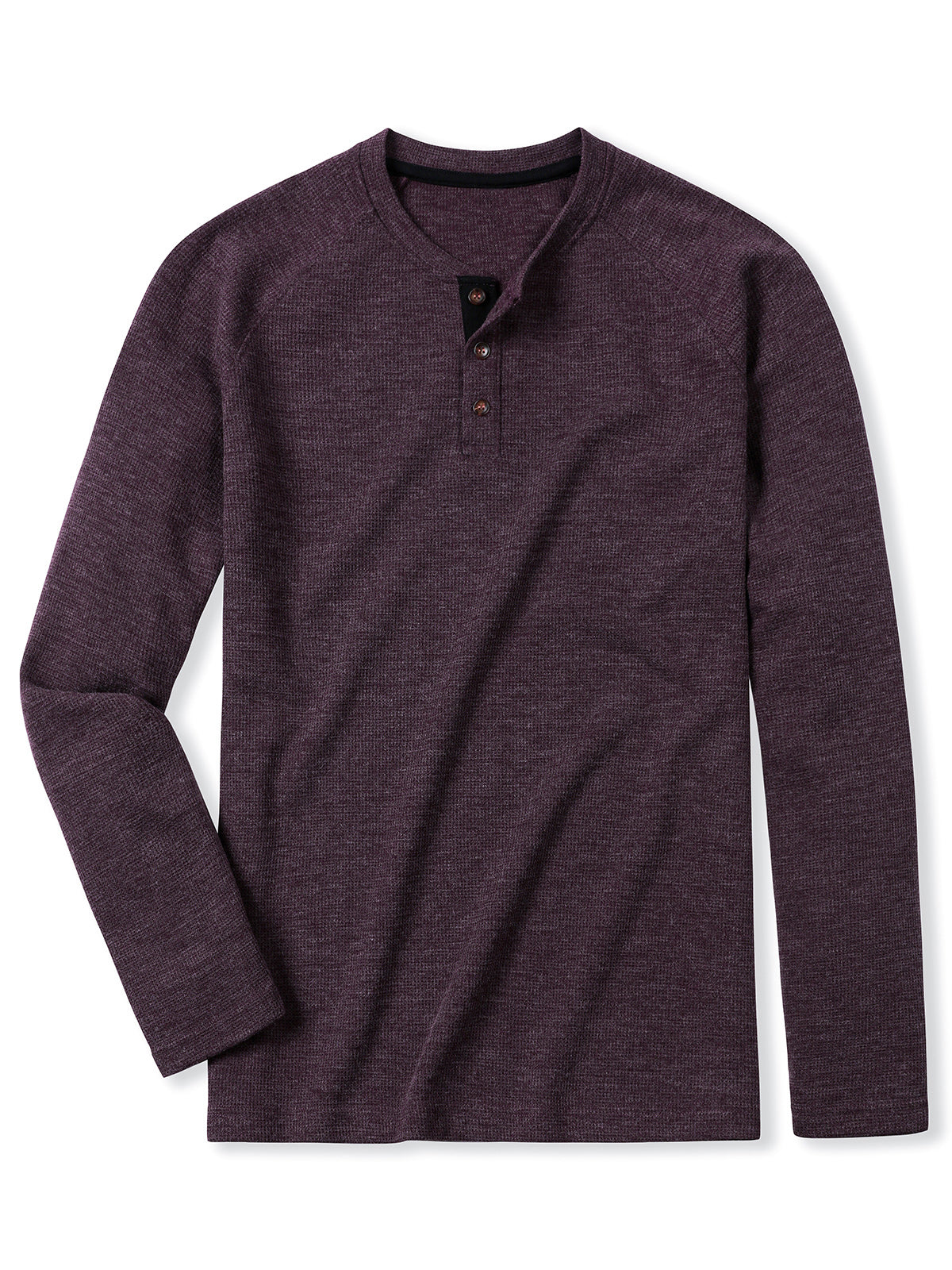 Lila Herren-Langarmshirt