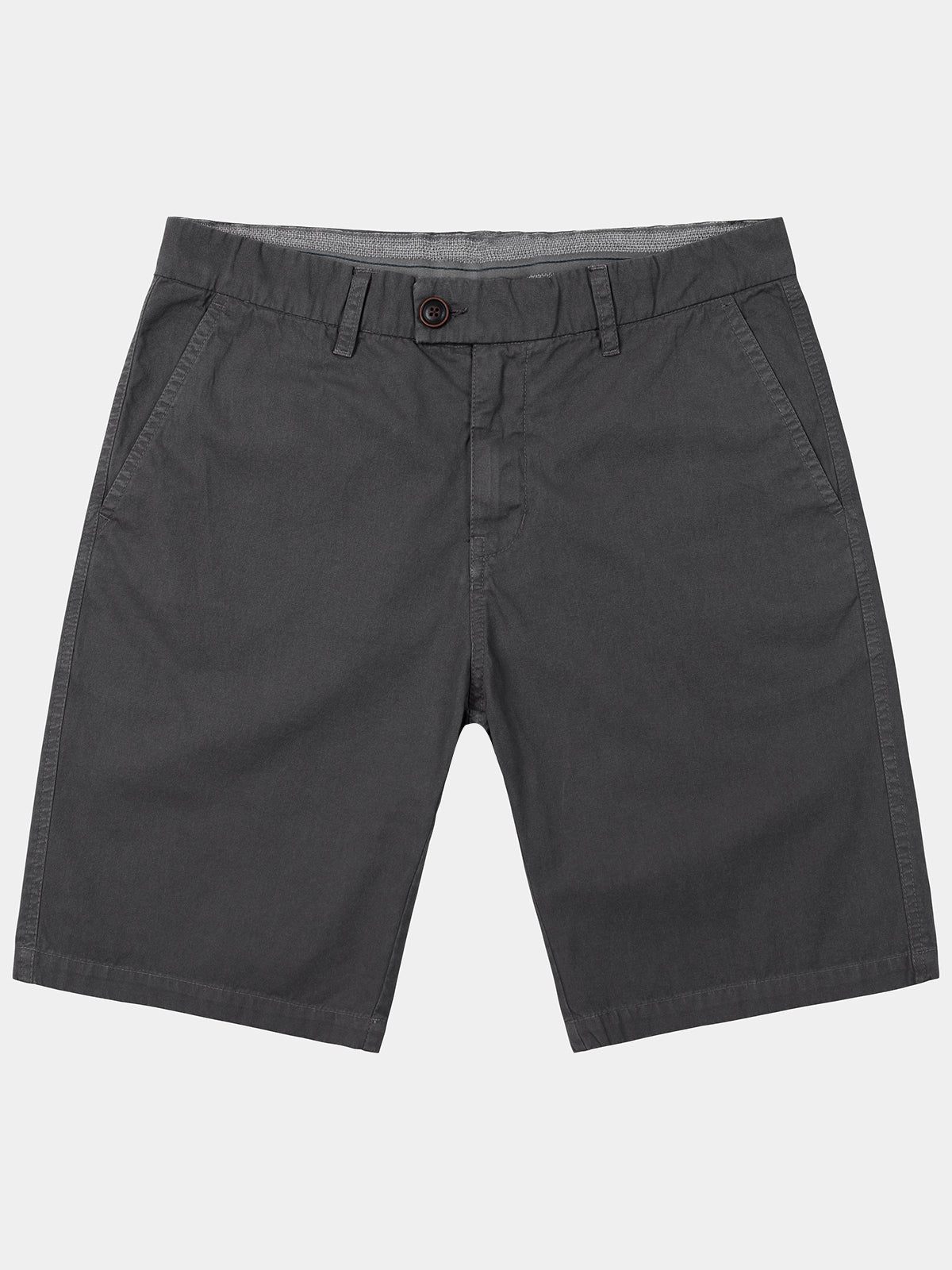 Herren Baumwoll Sommershorts Dunkelgrau