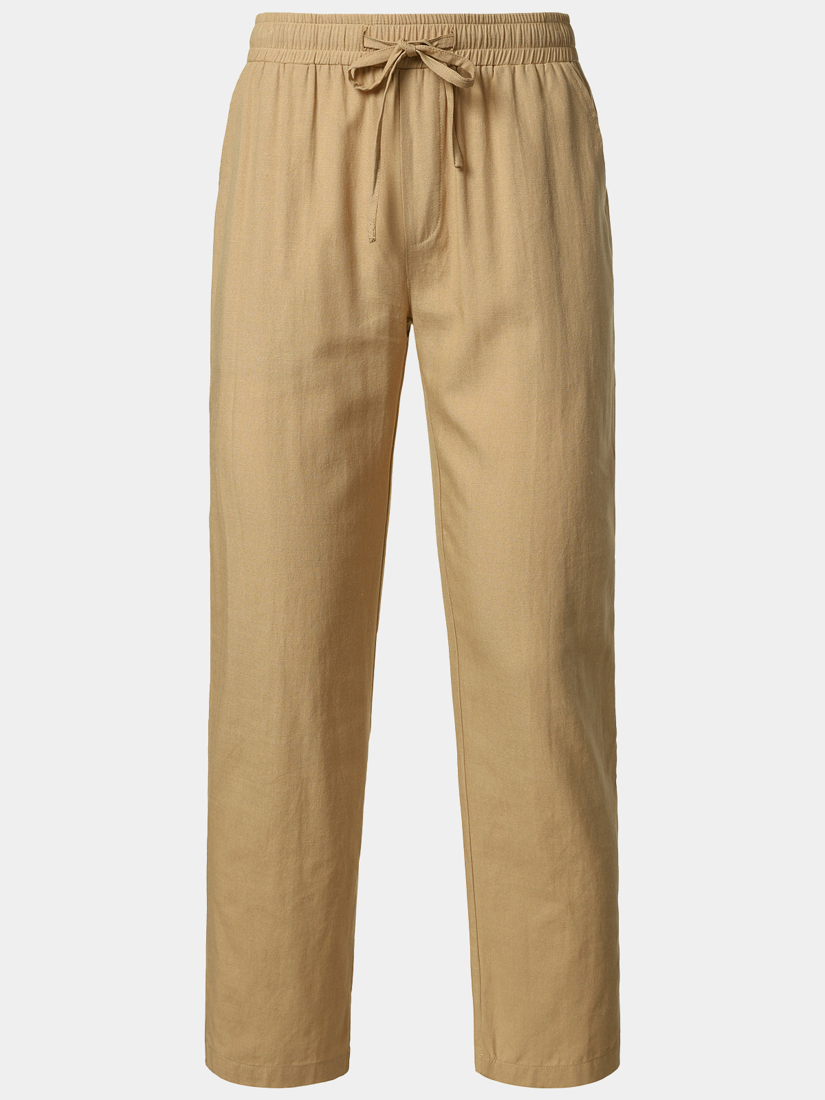 Herren Baumwolle Freizeithose Leinen Leinenhose
