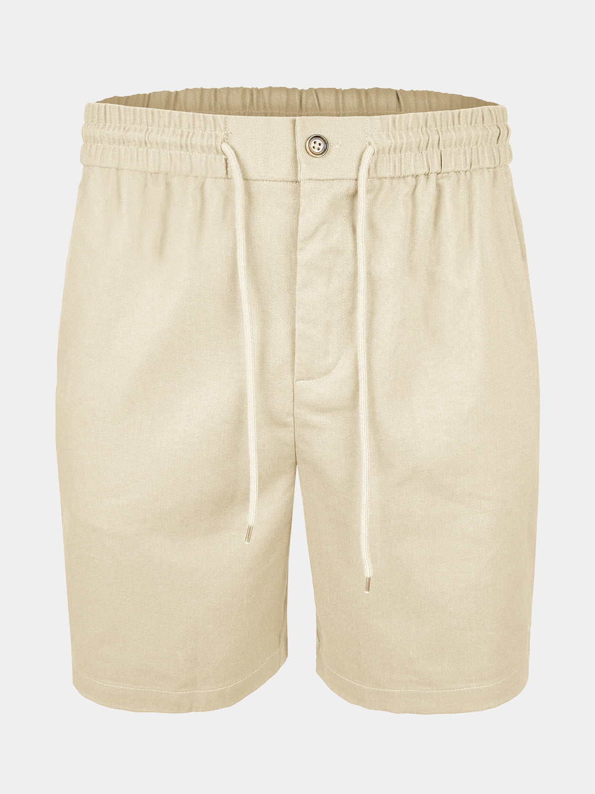 Herren Atmungsaktive Leinen Baumwoll Shorts