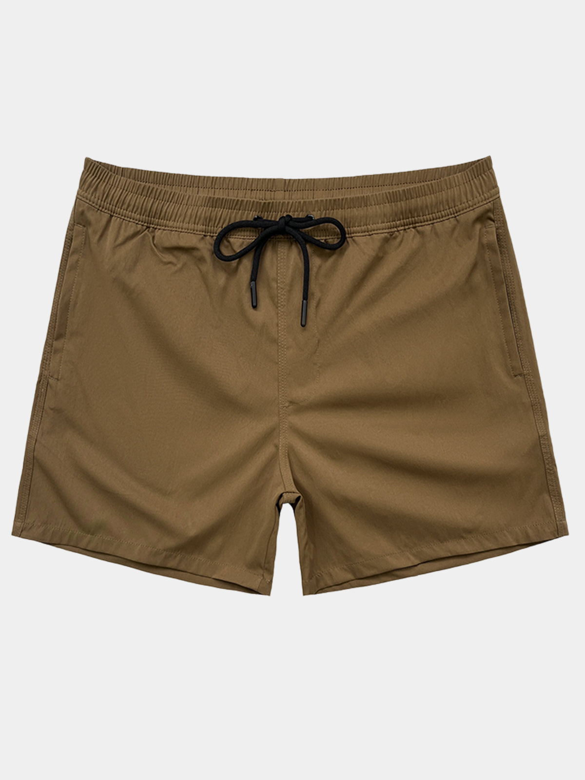 Herren Einfarbige Schnell trocknende Badeshorts