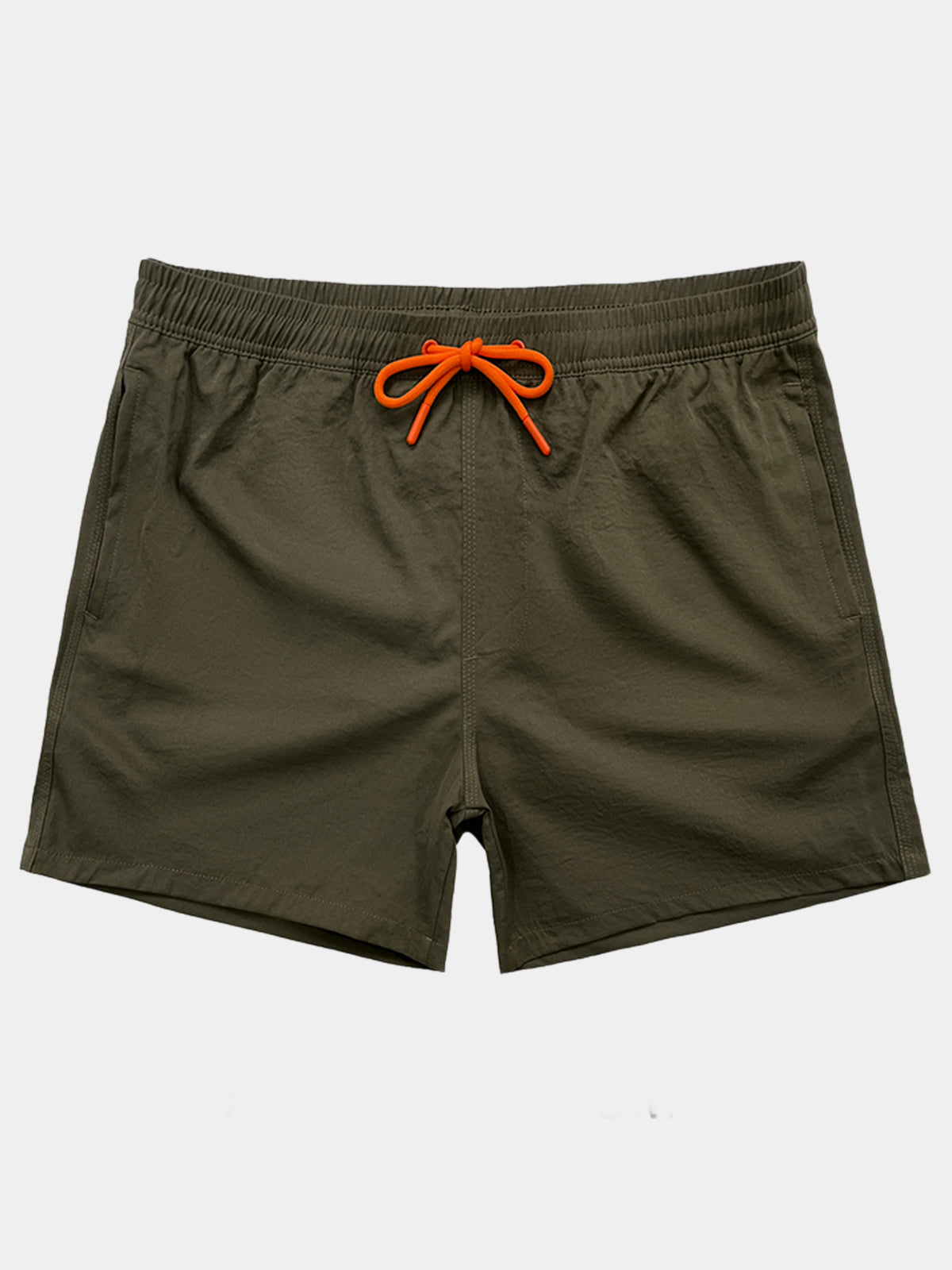 Herren Einfarbige Schnell trocknende Badeshorts