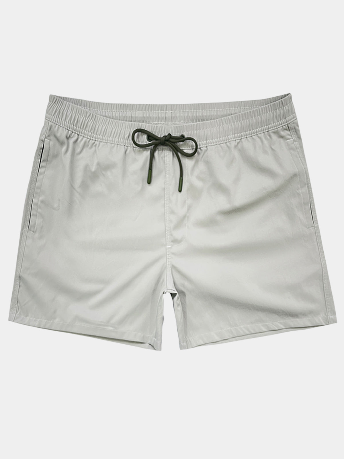 Herren Einfarbige Schnell trocknende Badeshorts