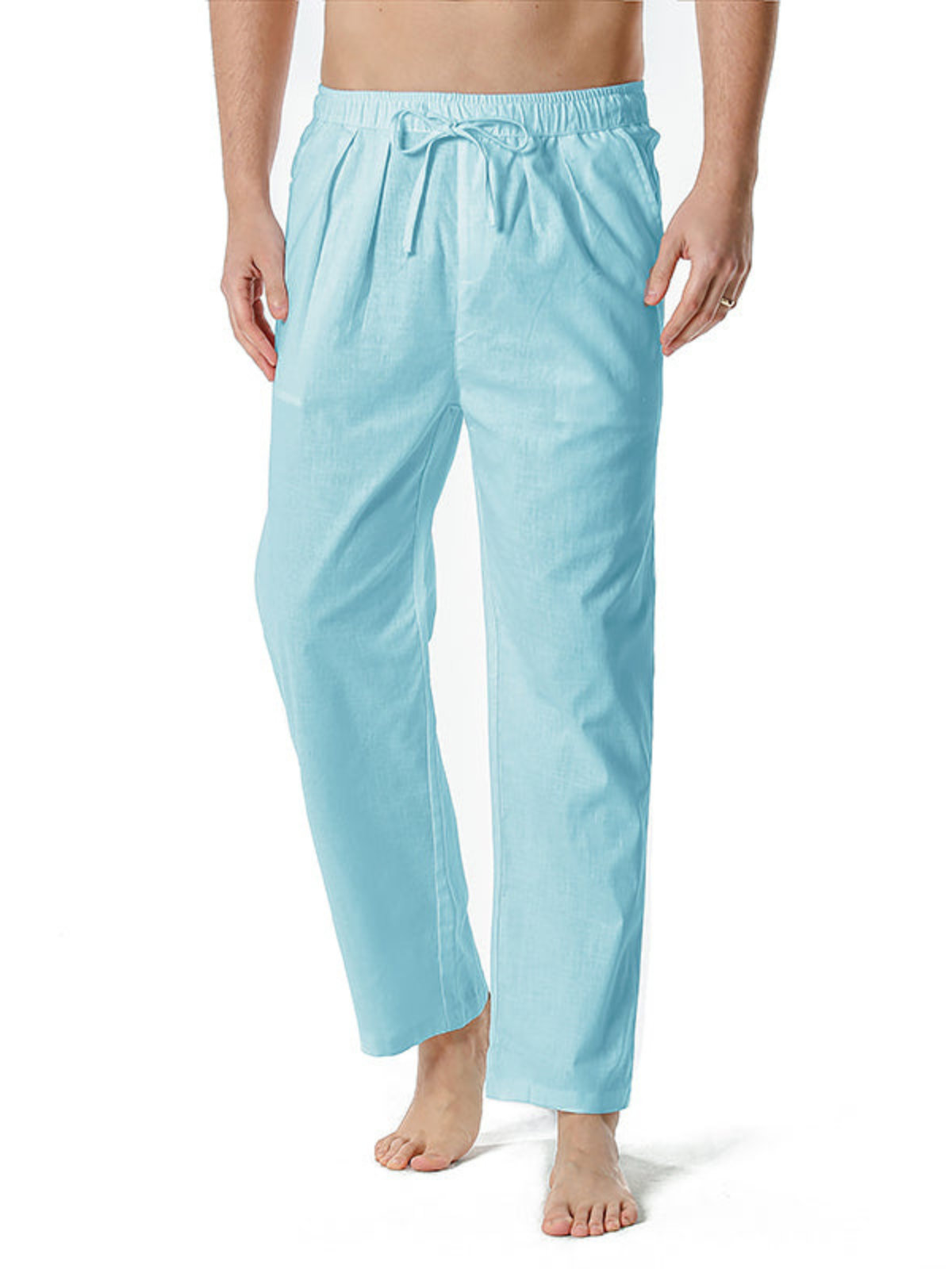 Herren Hose mit elastischem Bund