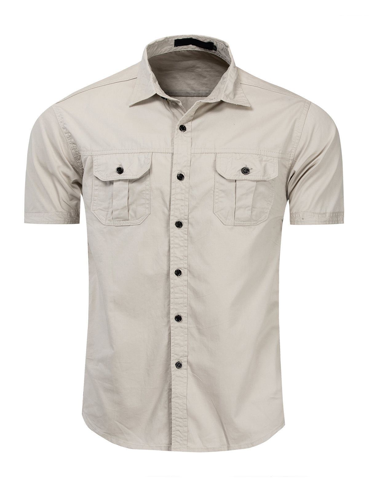 Herren Freizeit Kurzarm Hemd
