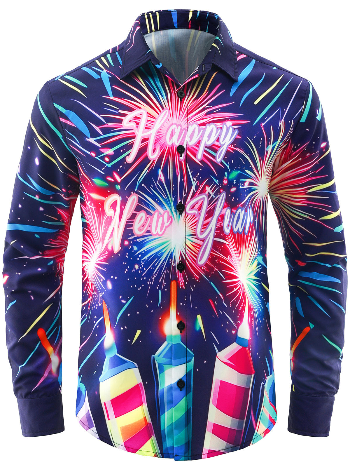 Herren Weihnachts Neujahrs Shirt