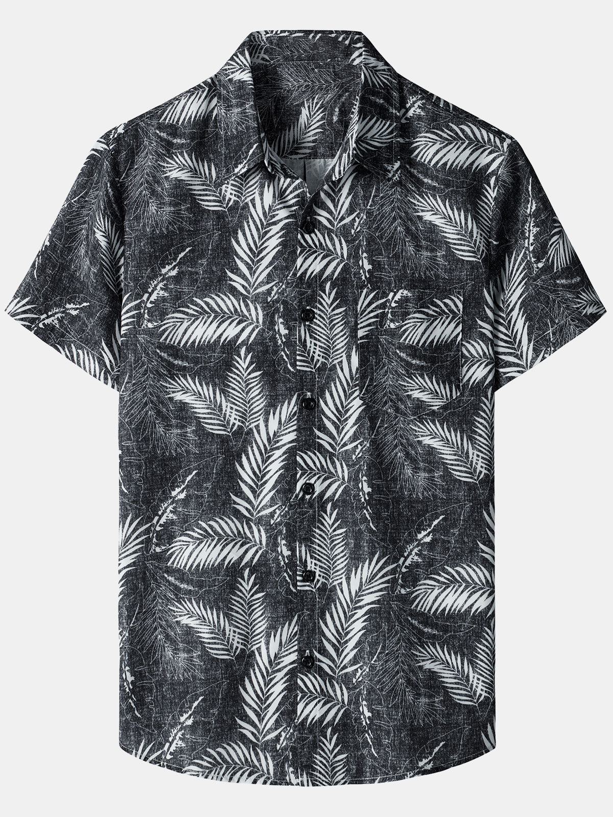 Herren Hawaiihemd mit tropischem Print