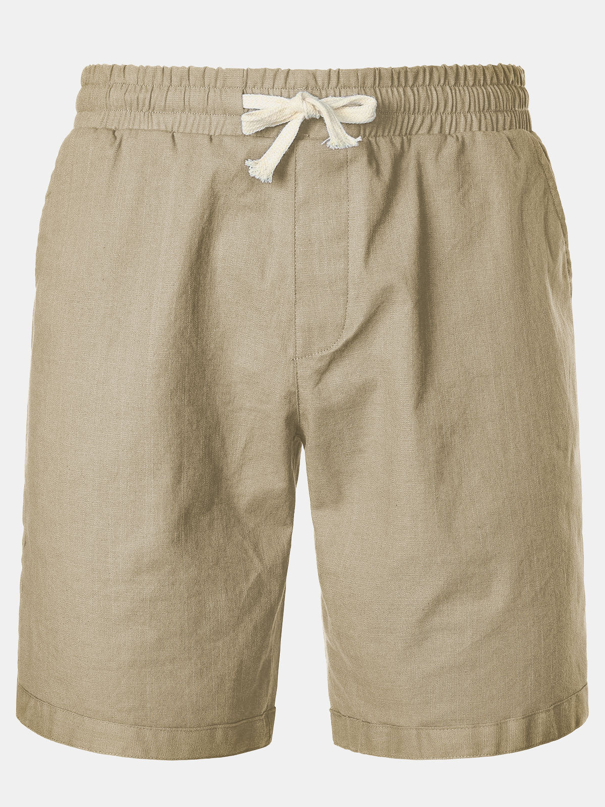 Herren Freizeit Shorts aus Leinen Baumwolle